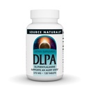 Źródło Naturals DLPA DL- Fenyloalanina, Wspiera stan alarmowy * - 375 mg - 120 tabletek
