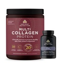 Ancient Nutrition Kapsułki cynku, 30 Count + Multi Collagen Protein Powder, Unflavored, 40 Servings