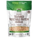 Now Foods, Organic Textured Soy Protein Granules, Non-GMO, Versatile, Vegetable Sourced Protein, 8- Ounce (Packaging May Vary)
