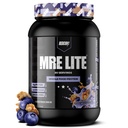 REDCON1 MRE Lite Whole Food Protein Powder, Blueberry Cobbler - Low Carb & Serwatka Free Meal Replacement with Animal Protein blends - Łatwy w użyciu suplement Made with MCT Oils (30 Servings)