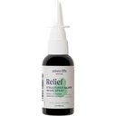 Ameo Life Aloe- Infused Colloidal Silver Nasal Spray 24 PPM - Rozpylacz do nosa z naturalnych składników dla łagodzenia zatorów nosowych, zatok, mucus, i podrażnienie - do codziennego użytku (2 oz)
