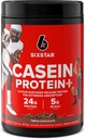 Sześciogwiazdkowy proszek Kazeina Białko elitarne Kazeina Proszek Slow- trawienie Micellar Kazeina Białko Proszek do Mięśnie Zysk Triple Chocolate Protein Proszek, 2 lbs (26 Servings) (Package May Vary)