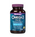 Bluebonnet Nutrition Omega-3 Mózg Formula Natural Wild Caught Trigliceryde Form DHA 860 mg EPA 120 mg - Wysoko skoncentrowane Cognitive Health & Wellness Supplement - Gluten- Free - 60 Softgels