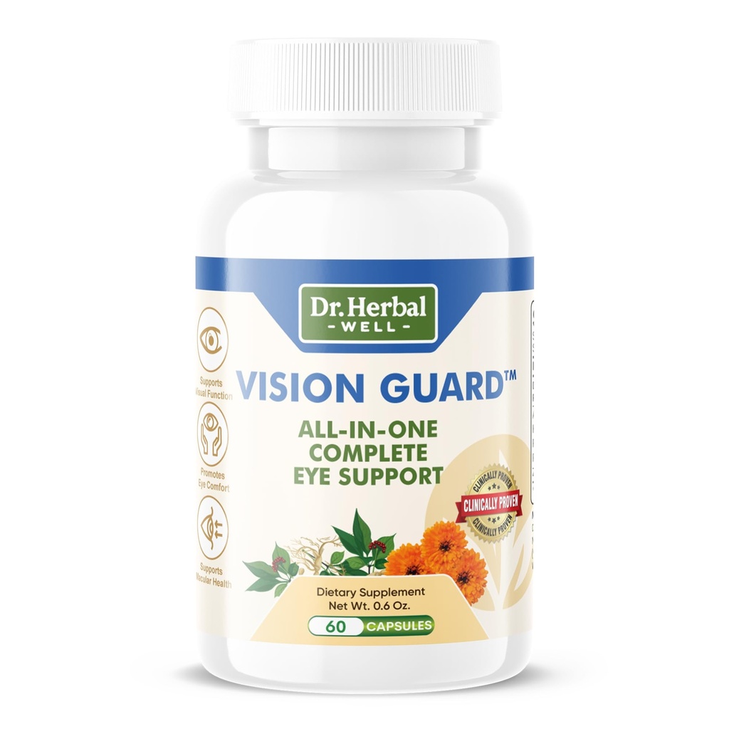 Vision Guard - wszystko w jednym pełnym wsparcia oczu, 60 kapsułki