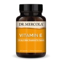 Dr Mercola Witamina E - Wspiera zdrowy stan skóry i przeciwutleniaczy - Tokoferole i Tocotrienols Mieszanka - Non-GMO, Gluten- Free & Soy- 30 Kapsułki (30 Servings)