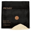 ProMix Nutrition Whey Protein Isolate Powder, 30g Trawa Fed Whey Isolate, 6.6g BCAA, Gluten Free, Keto Friendly, Unflavored - 2.5 funt (Opakowanie 1)