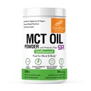 Sandhu 's MCT Oil Powder z prebiotycznym włóknem 124; 35 Służenie 124; Organiczny - Keto 124; Paliwo Kwasowe dla ciała i mózgu 124; 100% Olej kokosowy otrzymany, Łatwy do wymieszania, 10.6 Oz