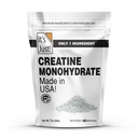 Po prostu! - Monowodny proszek kreatora, czysty proszek kreatora, wyprodukowany w USA, Testy Lab 3. partii, 5g na porcję, Scoop Zawarte, No Fillers, No Added Flavor (Unflavored, 200g / 40 Sług)