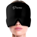 TreaICE Migrena Relief Cap, kojący ból głowy Czapka Ice Pack Mask, twarzy zimny kompres chłodzenie Gel Head Owiń produkty do napięcia, Stres & Kac