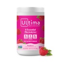 Ultima Replenisher Daily Electrolyte Powder Drink Mix - Cukier wolny - Malina, 90 Słupki - Proszek nawadniający z 6 Kluczowe elektrolity i Minerały śladowe - Keto Friendly, Wegan, Non-GMO