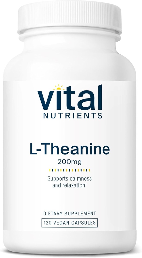 Vital Nutrigents L- Theanine 200mg XI124; Vegan Supplement XI124; L Theanine Supplement Supplements Supplements Supplements Normal Stress Levels and Cognitive Function * XI124; Gluten, Dairy and Soy Free XI124; 120 kapsułki