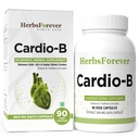 Herbsforever Cardio- B Ayurvedic Herbal Supplement 90 Vege kapsułki 800 Mg każdy