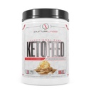 Purus Labs KetoFeed Protein Budapest 124; Keto Niskie białko glicemiczne Protein Meal Replacement Agregation 124; Niskie węglowodory, 0 Cugary Agregat 124; Dodano MCTs Agregat 124; 20g Białko serwatki (Salted Vanilla Karmel)