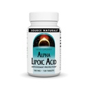 Źródło Naturals Alpha Lipoic Acid wspiera zdrowy metabolizm cukru, czynność wątroby i wytwarzanie energii * - 100 mg - 120 tabletek