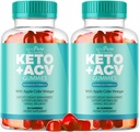 (2 opakowania) Keto Pure ACCV Gummies, Keto Pure Gummies, 120 Gummies przez 2 miesiące