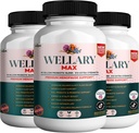 Wellary Max Menopauza Supplement Supplement, 40 Billion CFU Probiotic Blend, 90 kapsułki (3)