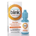 BLINK Triple Care Eye Drops for Dry Eyes, Lubricant Eye Drops, Soothing for Moderate to Sire Dry Eyes, z hialuronate, Redukuje dyskomfort, Długotrwałe Nawodnienie, 0.34 Fl Oz