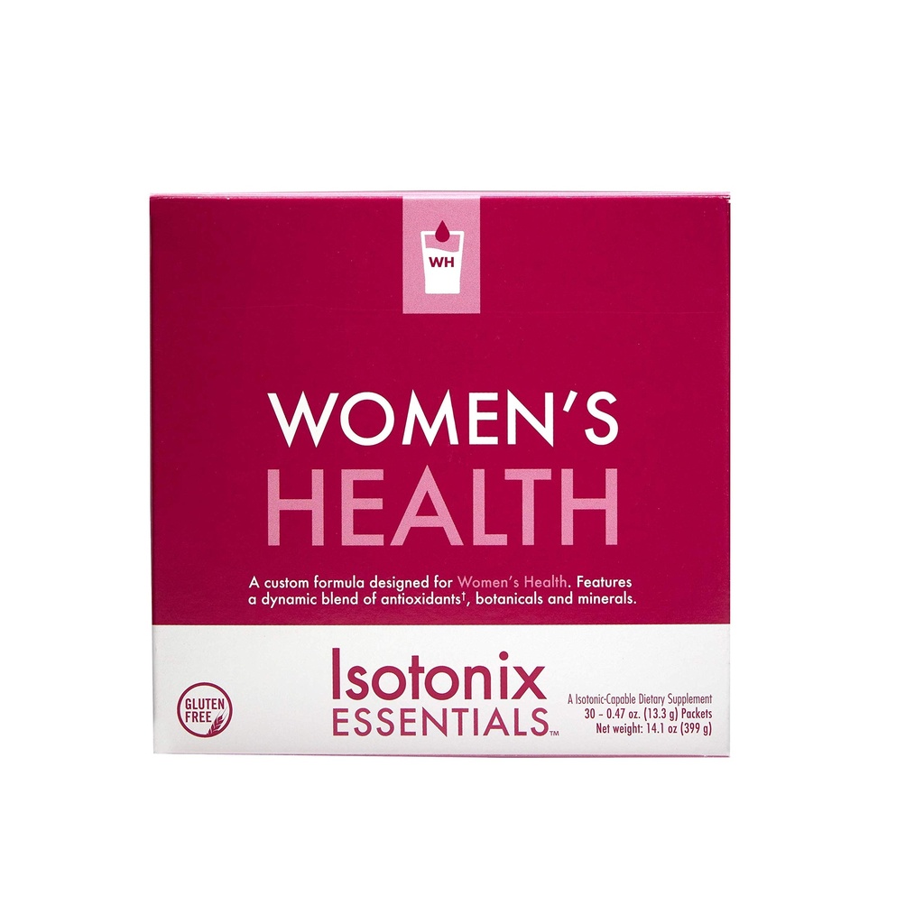 Isotonix Essentials Kobiece Zdrowie - Multiwitamina z Collagen, Witamina C, Probiotyki, Włosy, Skóra i Nails Wsparcie, Wzmacnia immunologiczne zdrowie i witalność, 30 Pakiety
