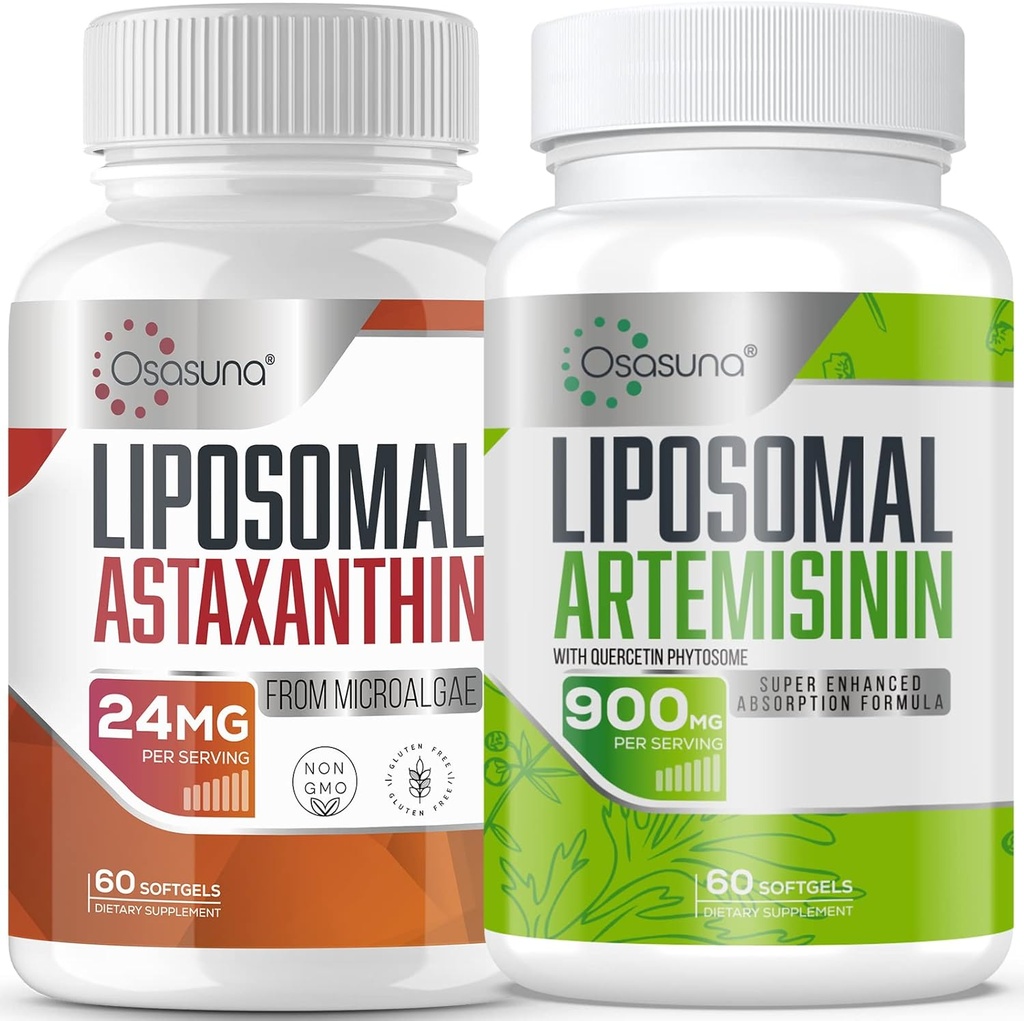 Liposomal Astaksantyna 24MG z artemizyniną 600 mg