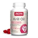 Jarrow Fixas Krill Oil - 120 Softgels - Phosfolipid Omega-3 Complex z Astaksantyną - Może wspierać zarządzanie lipidami, Funkcje mózgu i Metabolizm - 60 Służenia