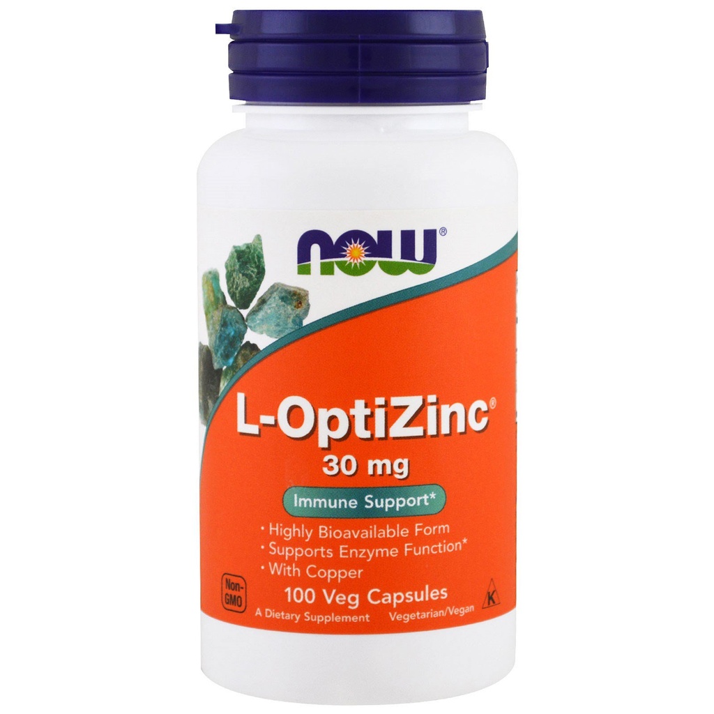 Teraz Opti L- cynk, 30 mg, 100 kapsułek (opakowanie po 3)