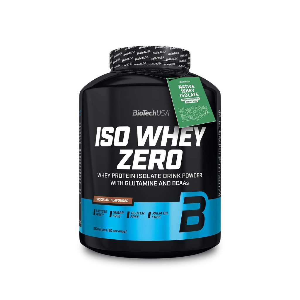 BioTech USA Iso Serwatka Zero 2270g Czekolada smakowa przez Biocomed USA
