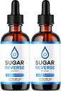(2 Pack) Sugar Reverse - Sugar Reverse Drops, Sugar Reverse Drops Reviews, Sugar Reverse Reviews, Sugar Reverse Drops Official Liquid Support, SugarReverse Drop, 2 Butelki na 2 miesiące