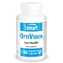 Supersmart - OptiVision (Advanced Formula) - z Bilberry Extract, Czarna porzeczka, Luteina, Zeaksantyna, Astaksantyna - Suplement do oczu 124; Non-GMO & Gluten Free - 120 Kapsułki wegetariańskie