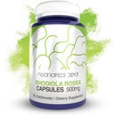 Rhodiola Rosea Kapsułki 124; 500 mg 124; 3% Salidrozydu 124; 120 Hrabia 124; Adaptogen Herb 124; Suplement Ayurvedic 124; Wspomaga zdrowe poziomy stresu 124; Promotes Brain Health
