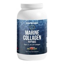 Zhydrolizowane marine Collagen Peptydes Proszek. Canadian Wild- Caught Fish Skin (Not Scales) -Colageno Hidrolizado en Polvo- Vital Protein Supplement for Skin, Włosy, Łączniki i trawienie, Proszek morski (1kg)