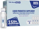 Biota Probiotic Drinki do Digestive Health & Immune Support, Szybkie działanie Wsparcie Zaparcia żołądkowe, Digestive Daily Probiotic dla dorosłych, Dzieci, Gluten, Cukier wolny & Non-GMO, 60 Sługi
