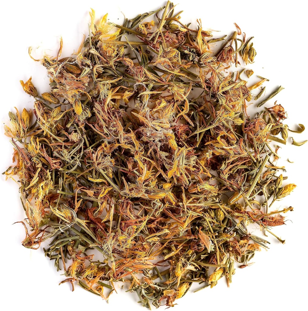 Ziele dziurawca zwyczajnego - Hypericum Perforatum - St Jhons Wart - Jhon St Johns