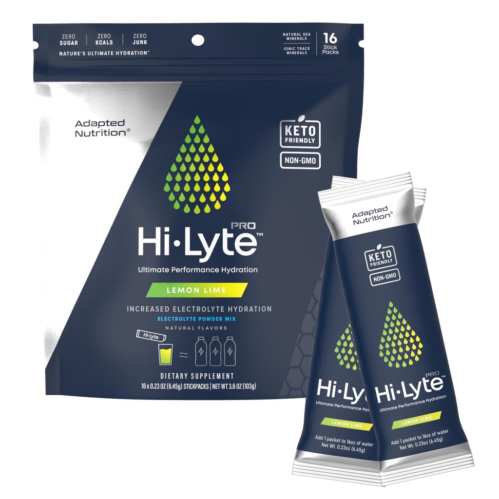 Dostosowany pakiet odżywczy Hi- Lyte Pro Hydration Pakiety - 16 Indywidualnych pakietów napojach