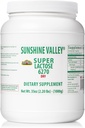 Sunshine Valley ® Super Laktoza Suchy Proszek (FREE FLOW POUR) - Natural Sweetener & Piekarnik Enhancer, Cukier proszkowany do gotowania i żywności mieszanki, Stabilizator żywności i wypełniacz - 35 Oz