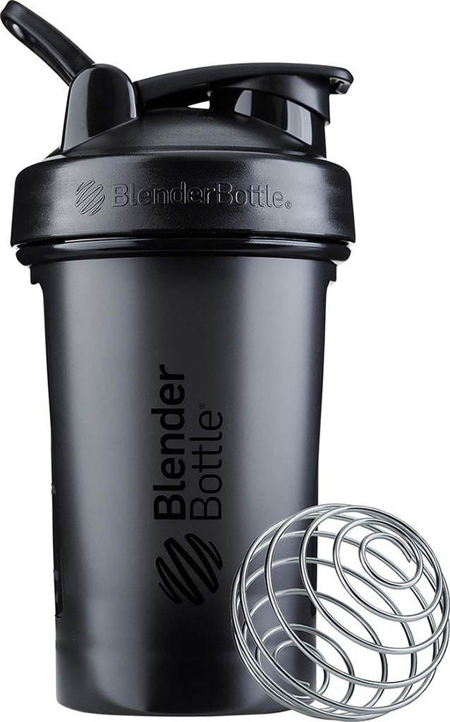 Butelka BlenderBottle Classic V2 Shaker Butelka Perfect for Protein Shakes and Pre Workout, 20- Unce, Black