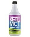 LifeSense C8 MCT Olej, Keto- Przyjazny, Zażywany z oleju kokosowego, Klinicznie udowodnione zwiększenie produkcji ketonowej, Optymalne paliwo dla mózgu i ciała, Made in USA przez Dr. Nutrition, 32 oz