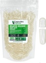 XPRS Nutra Opóźnione wydanie Rozmiar 0 Puste kapsułki - 1000 Hrabia Czysty pusty kapsułki wegańskie - Wegetariańskie tabletki - DIY Vegetable Capsule Napełnianie - Napełniany Veggie Gel Czapki dla Do- It- Yourself Supplements