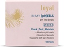 Loyal in My [PH] EELS Feminine pH Test Strips 3- 5,5 X124; Monitory pH Poziomy 124; Wyniki w sekundach 124; Wspiera Self- Care Routine (100 Testy)