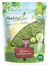 Żywność do życia organiczny Wheatgrass proszku, 1 funt - Non-GMO, Pełnoziarnisty Leaf, Surowy, Nienapromieniowany, Czysty, Wegan Superfood, luzem, Wielki do soku, Bogaty w włókno, Chlorofil, Kwasy tłuszczowe i minerały