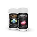 Intelligent Labs 2- in-1 Bundle of Kids 'Probiotics with Sunfiber and FOS + Women' s Probiotics (Formuła UTI z żurawiną & D- Mannose), Nie wymaga chłodzenia, 2 miesiące dostaw na butelkę