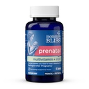 Mamuśka Bliss Prenatal Multivitamin z żelaza i kwasu foliowego, Wspiera rozwój dziecka + Mama immunologicznego systemu i poziomu energii w / B Witaminy i probiotyki, Wegan & Gluten Free (45 Sług)