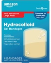 Basic Care Advanced Hydrocoloid Gel Bandaże, Duże opatrunki rany, 4
