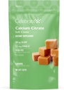 Świętuj Witaminy Bariatryczne 500 mg Wapnia Citrate Soft Chews z 500 IU Witamina D3 - Zasadnicze dla pacjentów z obejściem żołądka i kości Zdrowie - Cukier & Gluten Free, Karmel (90 Chews)