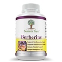 Pure Premium Berberine HCl 500 mg - 120 kapsułek - Kardiologiczne wsparcie immunologiczne dla przewodu pokarmowego - Cynamon chromowy