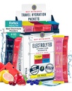 Numery KLUCZOWE Pakiety w proszku Electrolytes No Sugar - 4 Pyszne aromaty w opakowaniach nawadniających 20 Pack - No Calories, Pakiety w proszku Gluten Free Electrolytes - Keto Friendly, Nie GMO, Made in USA