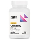 Purecompas Cranberry 500 mg - Wspiera Nerki i Trakt moczowy Zdrowie - Suplement przeciwutleniający do ochrony immunologicznej i zdrowia komórkowego - Tabletki żurawinowe dla kobiet i mężczyzn - Non-GMO - 60 Kapsułki