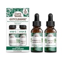 GuruNanda Gutclesse 2-Step Kit - Suplement diety do pomocy w trawieniu - Mieszanka kwasu Fulvic, Wormwood, Wyciąg z goździków i neemów, 2x1 Floz