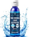 KLUCZOWE NORMY Śladowe Elektrolity mineralne płynne do nawadniania 4oz - Krople elektrolitowe, Woda elektrolitowa, Keto Elektrolity - Krople mineralne do wody pitnej