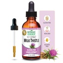 Botaniczny wybór Mleka Thistle Liquid Extract, Alkohol Free, Gluten Free, Szybkie działanie tradycyjnej wątroby Favorite, 1 fl. oz