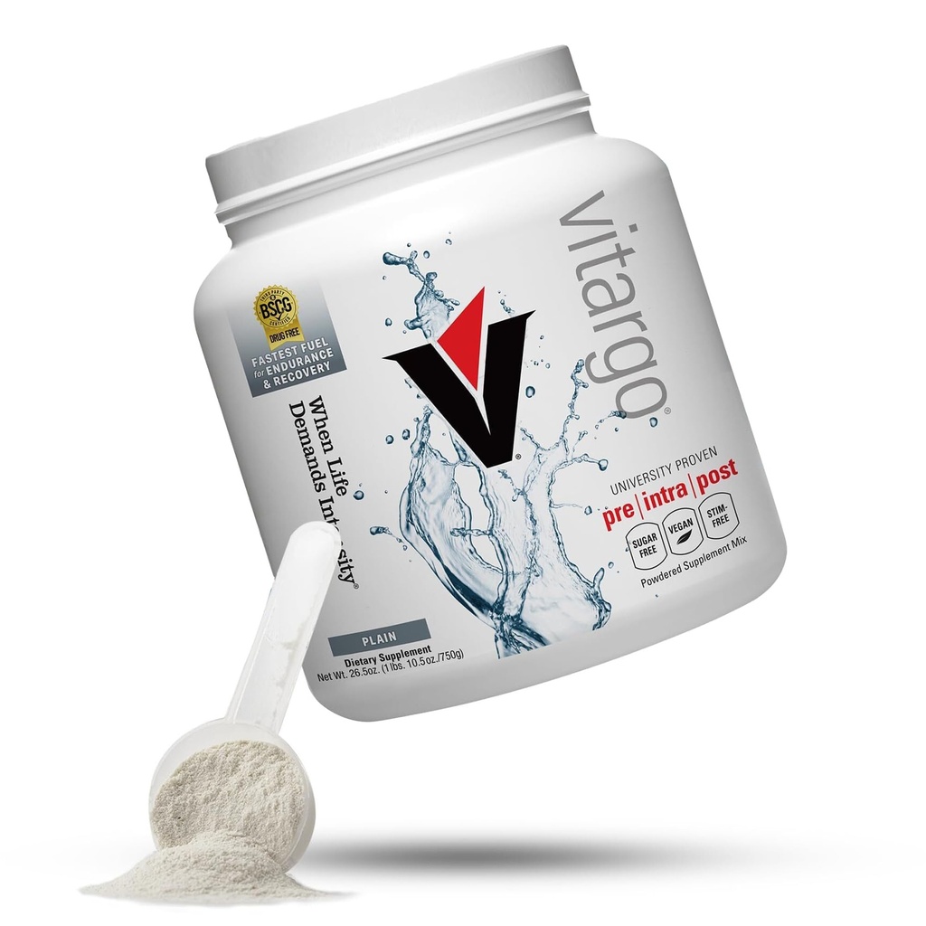 Vitargo Proszek węglowodanowy Dwutlenek węgla 124; Pasz Glykogen mięśniowy 2X Szybciej Dwutlenek węgla 124; 1 LB Unflavored Pre Workout & Post Workout Recovery Proch Dwutlenek węgla 124; Suplement węglowodanów do odzysku, Endurance, Gain Muscle Mass
